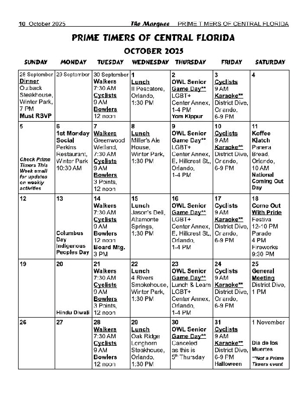 Calendar